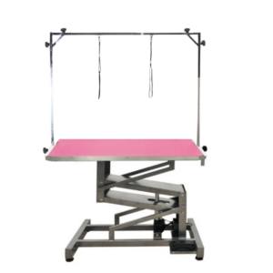 Elektrisk Hundetrimmebord professionel brug MEDIUM PINK