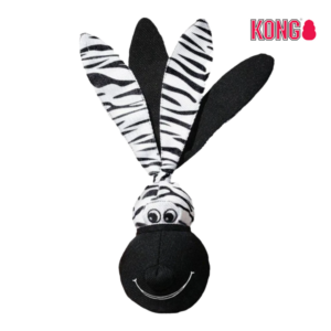 KONG Floppy Ears Wubba™ LARGE zebra